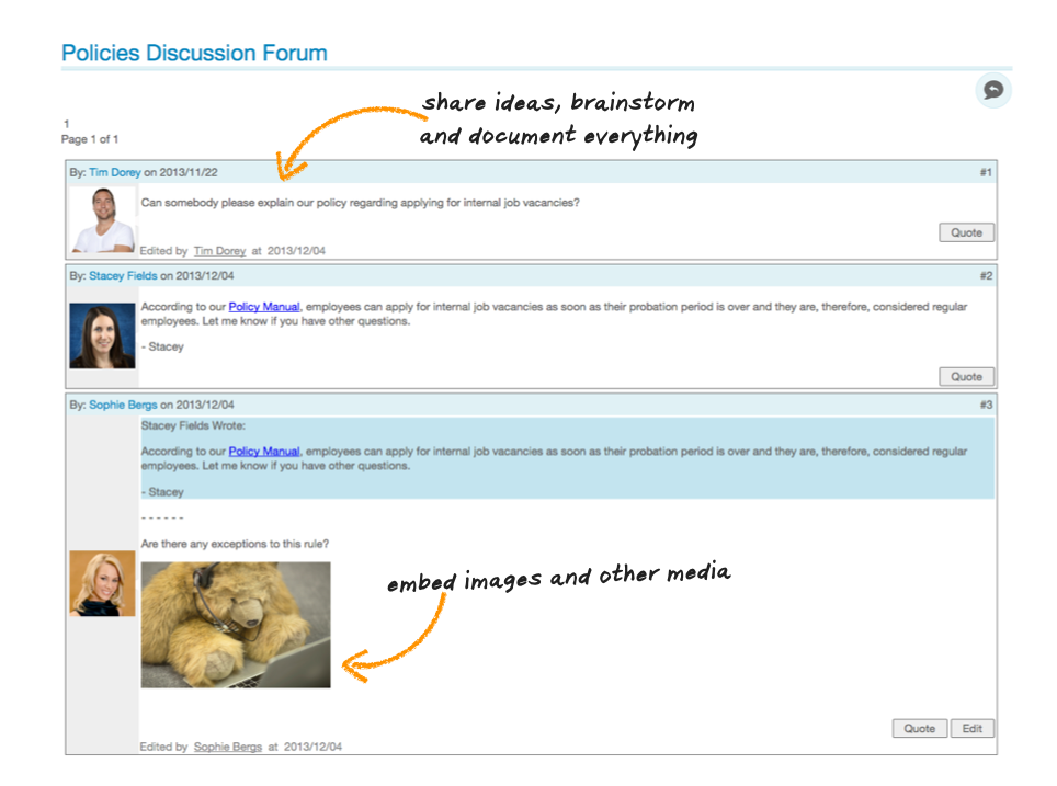 Discussion Forum